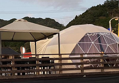 ドームテント外観