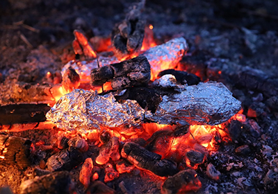 焚き火