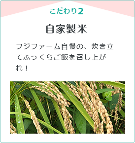 こだわり2　自家製米